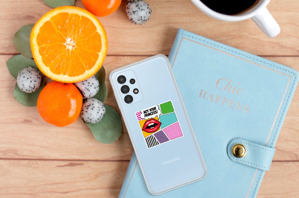 Samsung Galaxy A13 4G Silicone Back Cover Popart Princess B2C Telecom