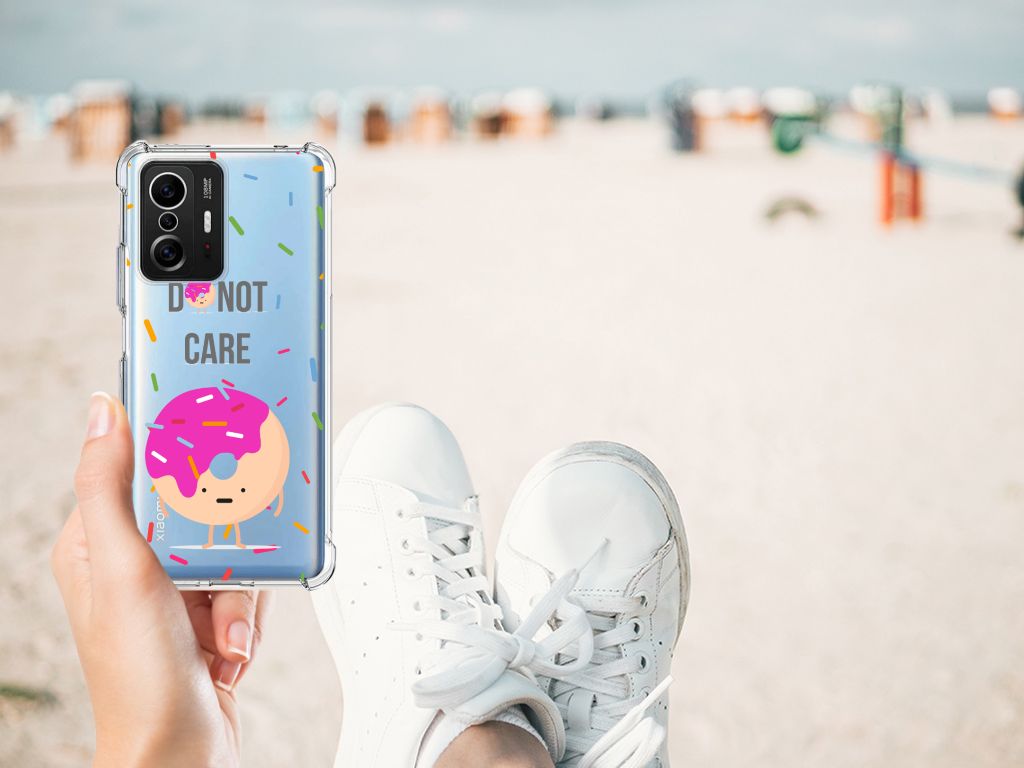 Xiaomi 11T | 11T Pro Beschermhoes Donut Roze - B2C Telecom