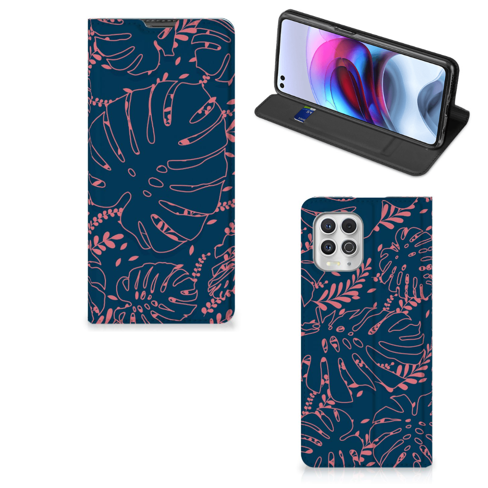 Motorola Moto G100 Smart Cover Palm Leaves - B2C Telecom