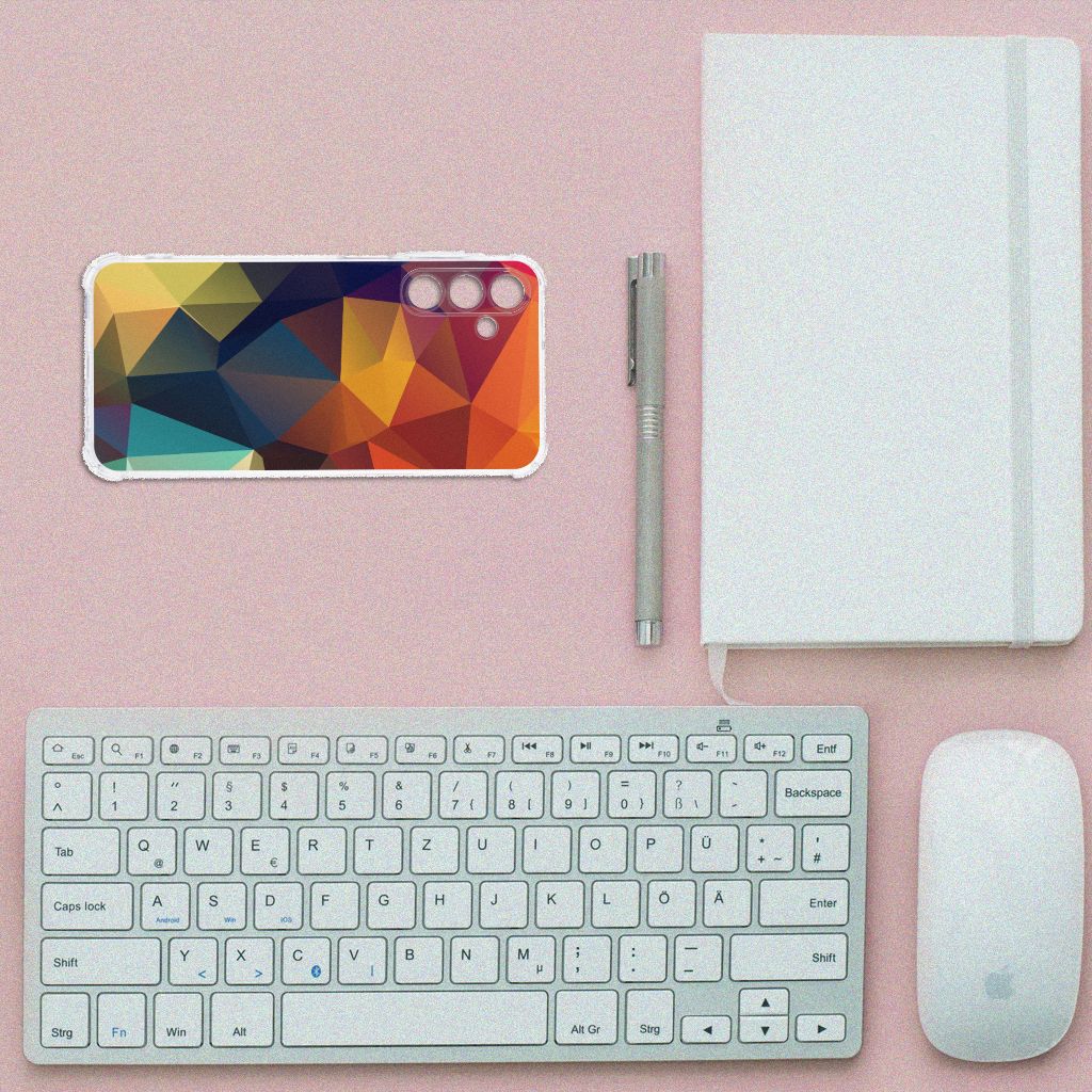 Samsung Galaxy A15 Shockproof Case Polygon Color B2C Telecom