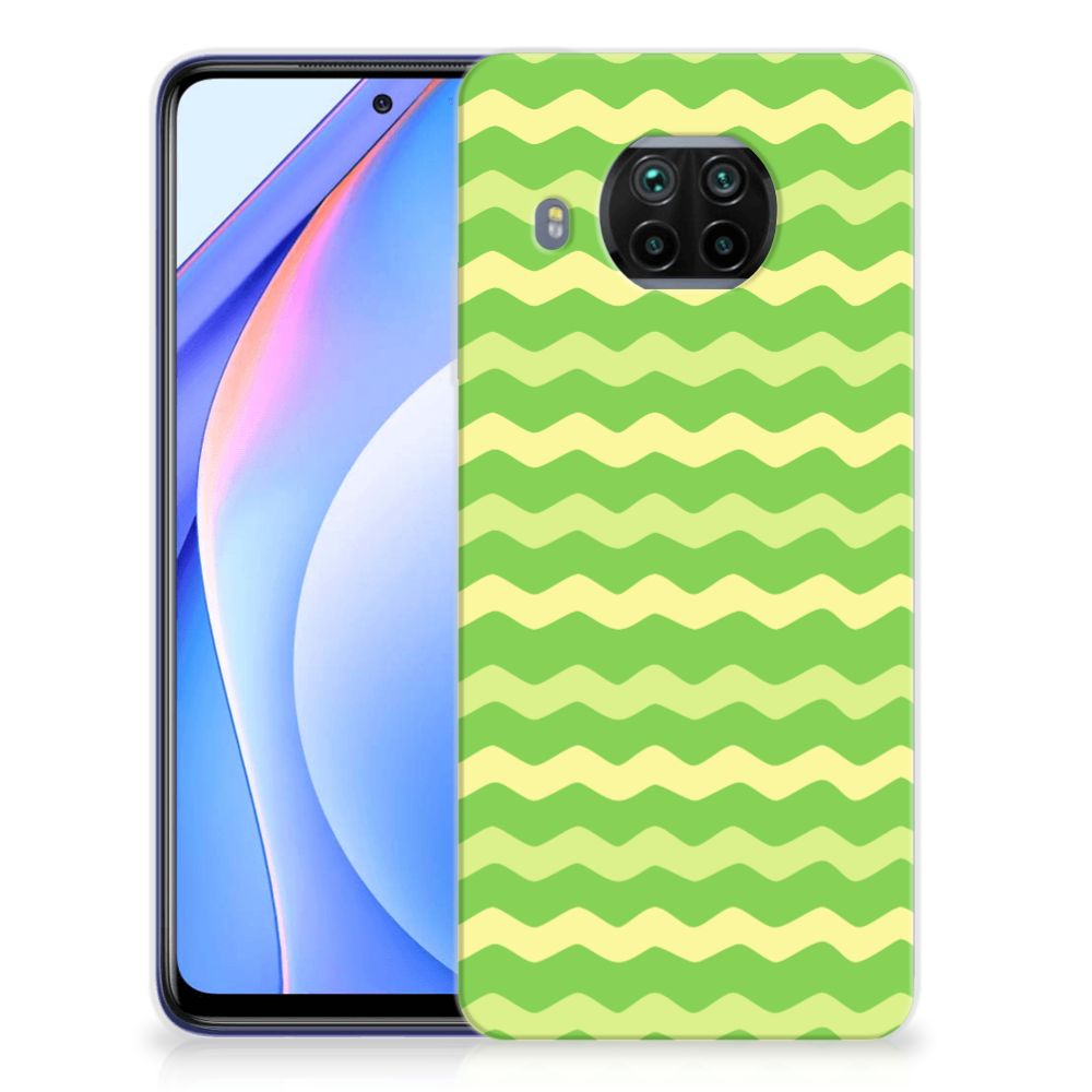 Xiaomi Mi 10T Lite TPU bumper Waves Green B2C Telecom