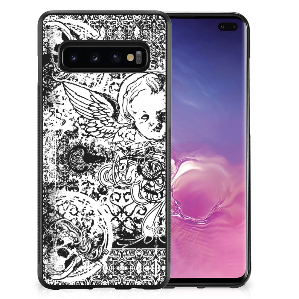 Mobiel Case Samsung Galaxy S10+ Skulls Angel