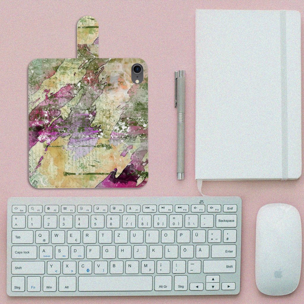 Hoesje iPhone 7 | 8 | SE (2020) | SE (2022) Letter Painting