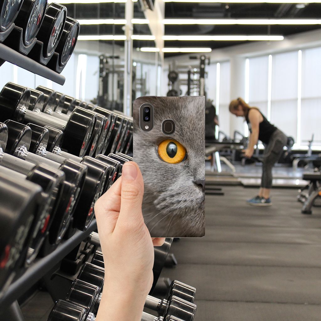 Hoesje maken Samsung Galaxy A30 Britse Korthaar