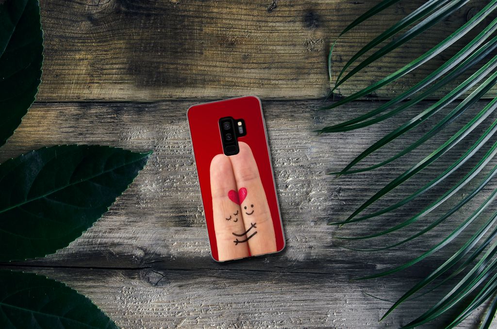 Samsung Galaxy S9 Plus Silicone Back Cover Liefde - Origineel Romantisch Cadeau