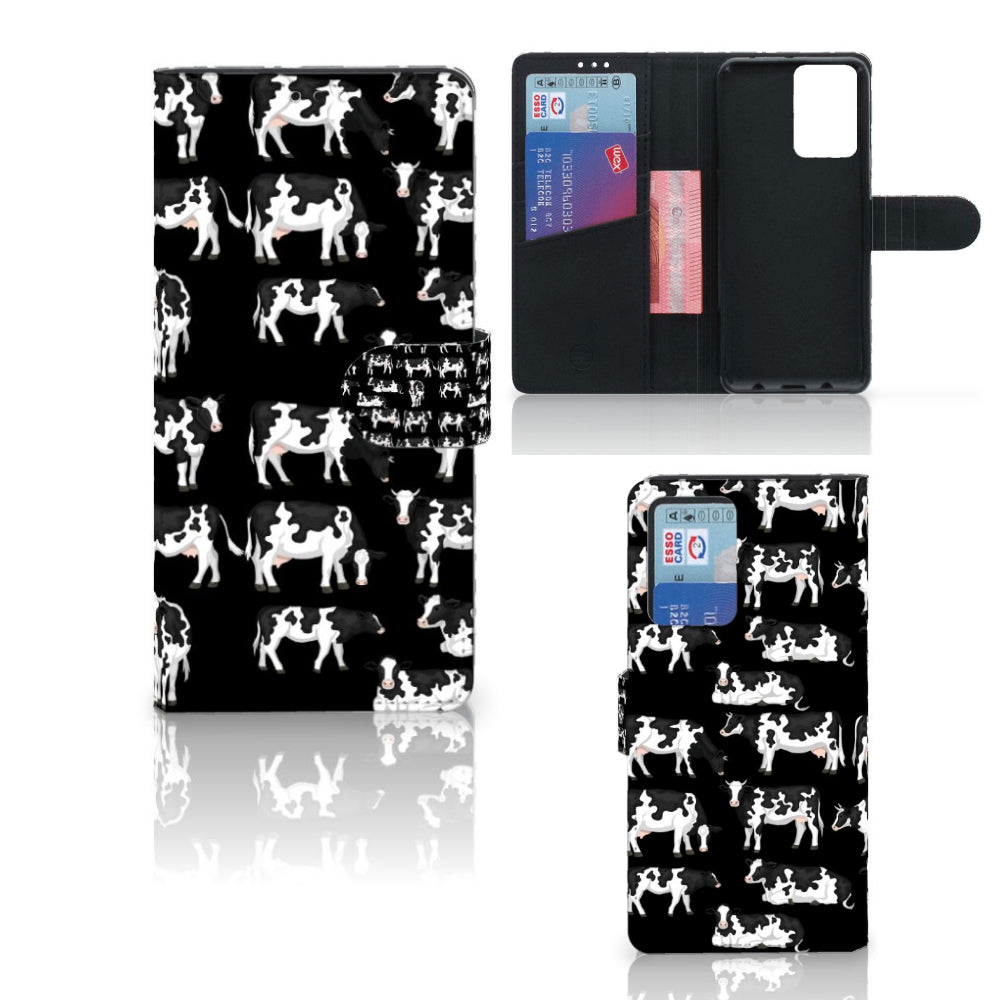 Xiaomi Redmi Note 10 Pro Telefoonhoesje met Pasjes Koetjes