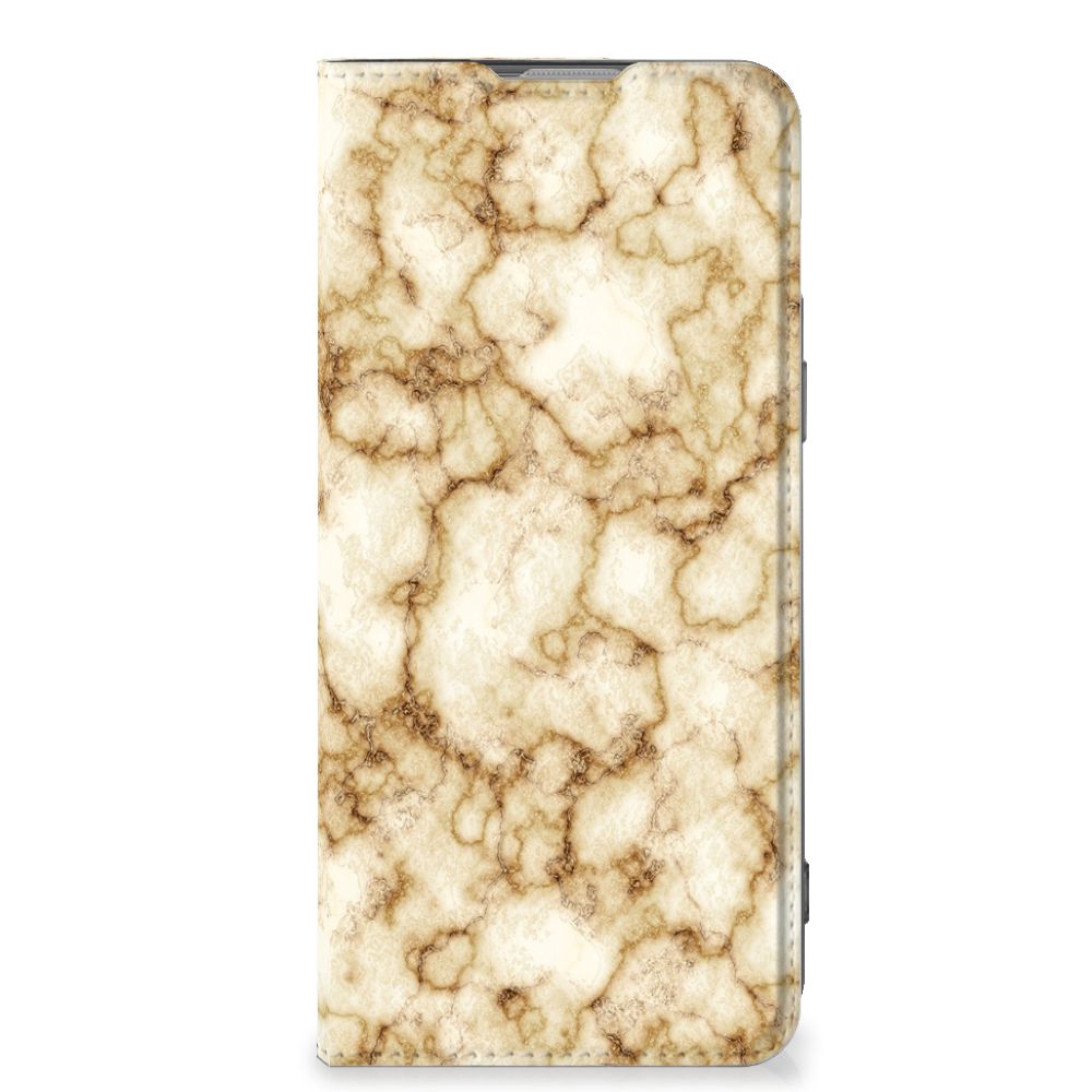 OnePlus Nord 2T Standcase Marmer Goud - B2C Telecom