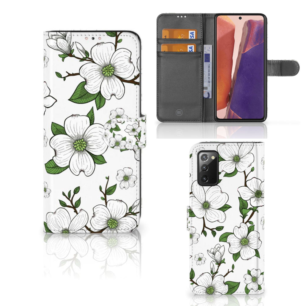 Samsung Galaxy Note 20 Hoesje Dogwood Flowers