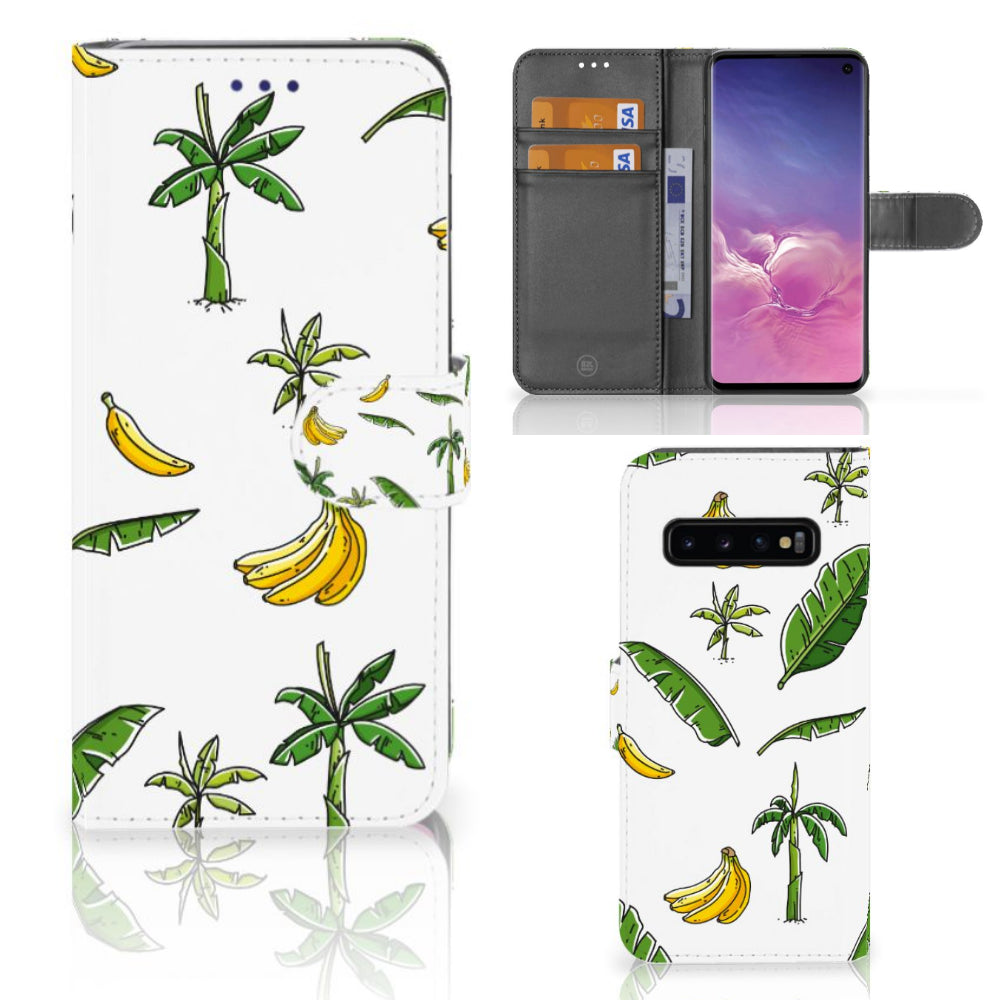 Samsung Galaxy S10 Hoesje Banana Tree