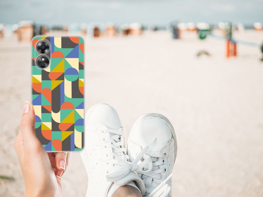 OPPO A17 TPU bumper Funky Retro B2C Telecom
