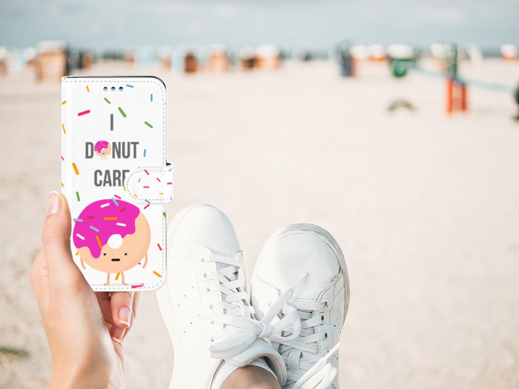 Samsung Galaxy S9 Book Cover Donut Roze