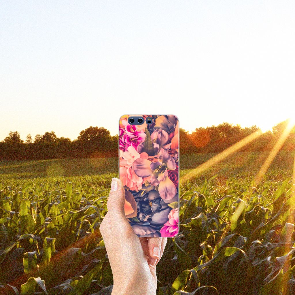 Huawei P10 Plus TPU Case Bosje Bloemen