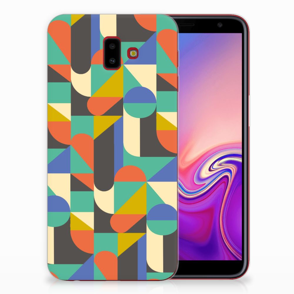 Samsung Galaxy J6 Plus (2018) TPU bumper Funky Retro