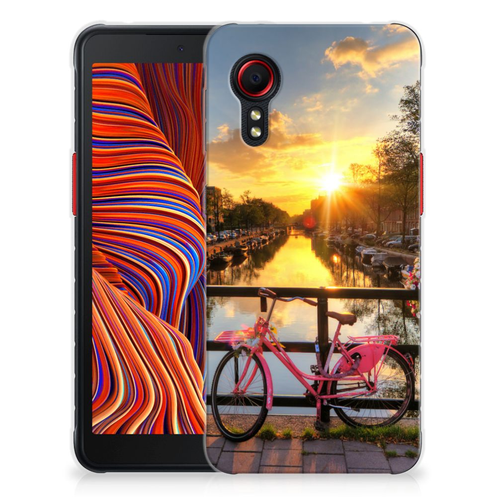 Samsung Galaxy Xcover 5 Siliconen Back Cover Amsterdamse Grachten B2C Telecom