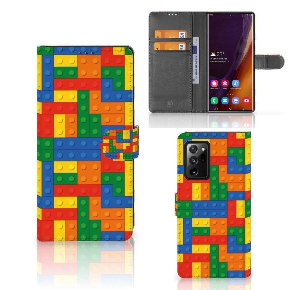 Samsung Galaxy Note20 Ultra Telefoon Hoesje Blokken