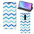 Xiaomi Mi 9T Pro Hoesje met Magneet Zigzag Blauw - B2C Telecom