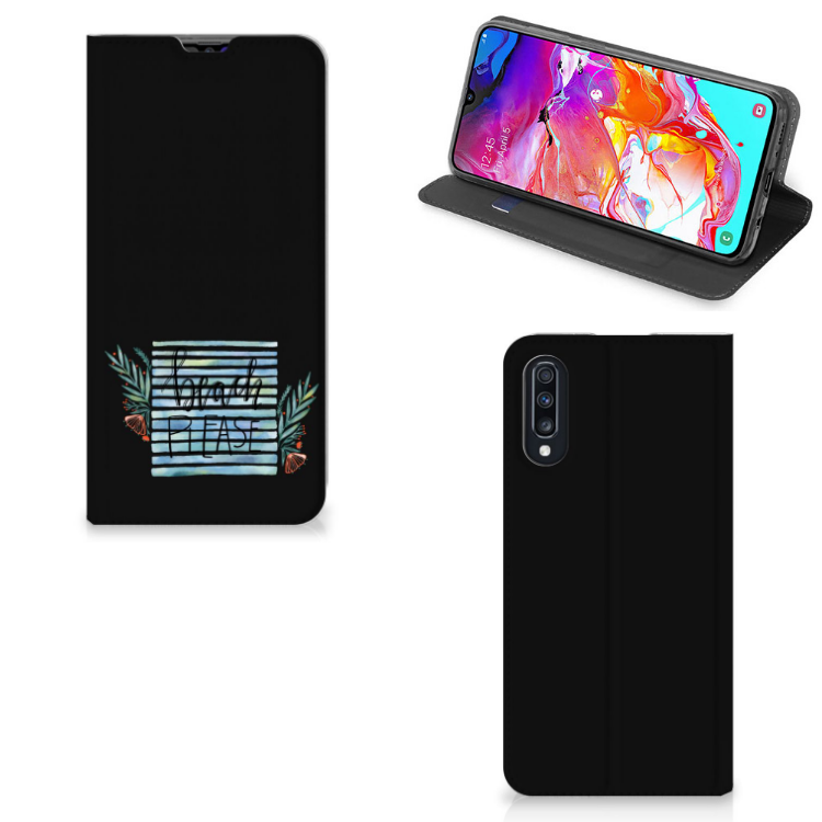 Samsung Galaxy A70 Magnet Case Boho Beach