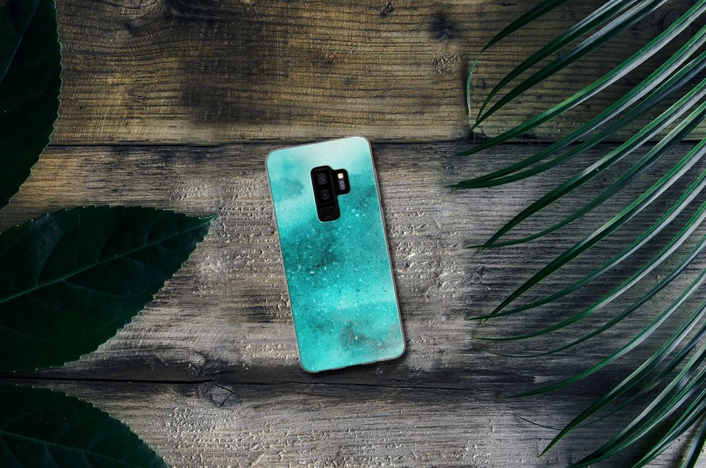 Hoesje maken Samsung Galaxy S9 Plus Painting Blue