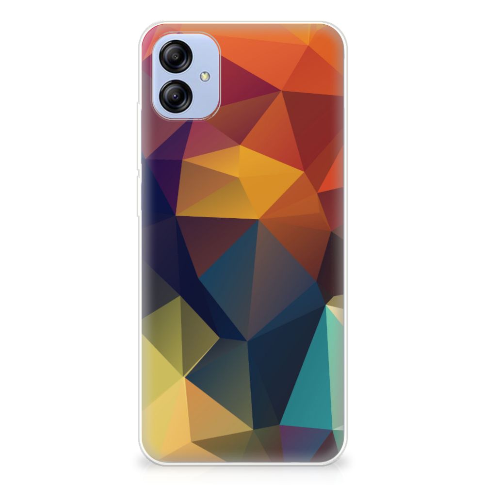 Samsung Galaxy A04e TPU Hoesje Polygon Color B2C Telecom
