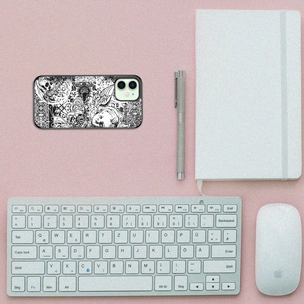 Mobiel Case iPhone 12 Mini Skulls Angel B2C Telecom