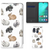 Telefoonhoesje met Pasjes voor Apple iPhone 11 Konijntjes, schattige konijnenprints design đ.