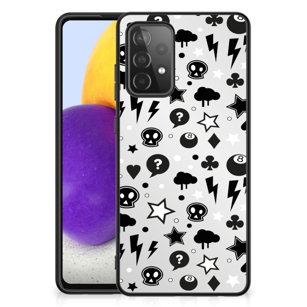 Telefoonhoesje Samsung Galaxy A72 (5G/4G) Silver Punk