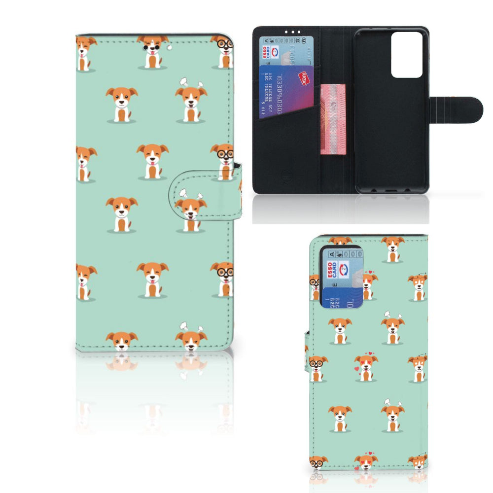 Xiaomi Redmi Note 10 Pro Telefoonhoesje met Pasjes Pups