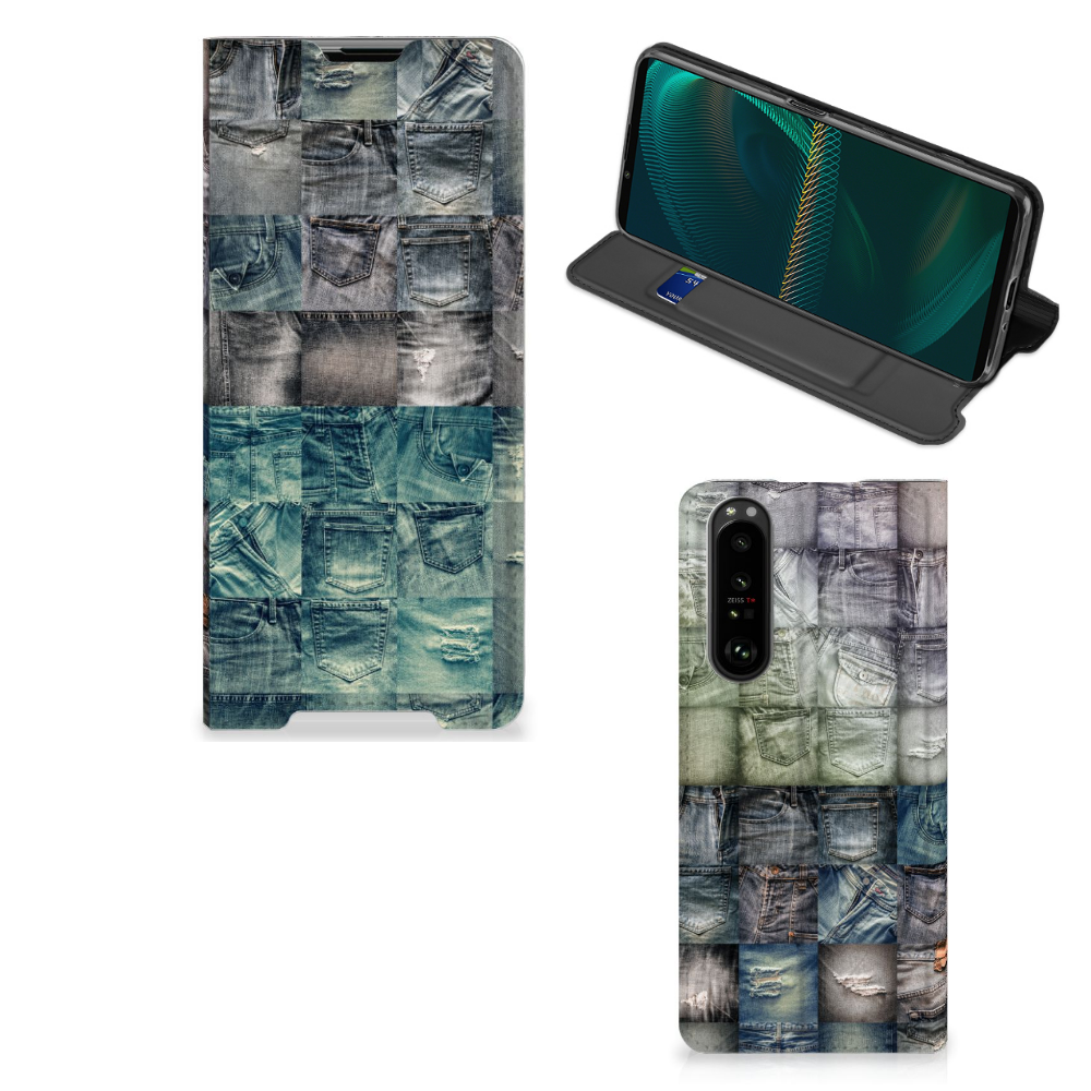Hippe Standcase Sony Xperia 5 III Spijkerbroeken - B2C Telecom