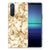 Sony Xperia 5II TPU Siliconen Hoesje Marmer Goud