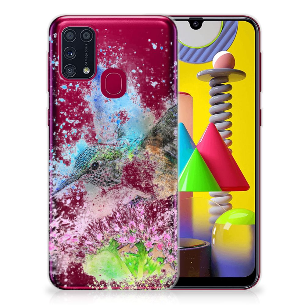 Hoesje maken Samsung Galaxy M31 Vogel B2C Telecom