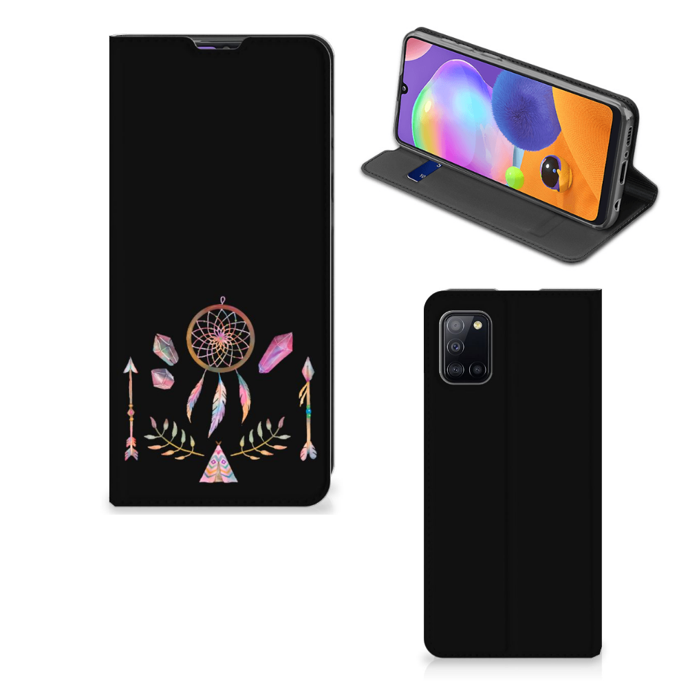 Samsung Galaxy A31 Magnet Case Boho Dreamcatcher - B2C Telecom