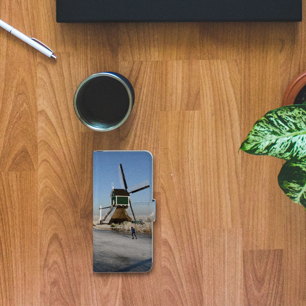 Samsung Galaxy S10 Flip Cover Schaatsers