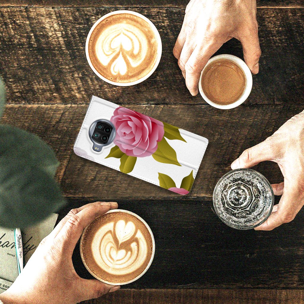 Xiaomi Mi 10T Lite Smart Cover Roses - B2C Telecom