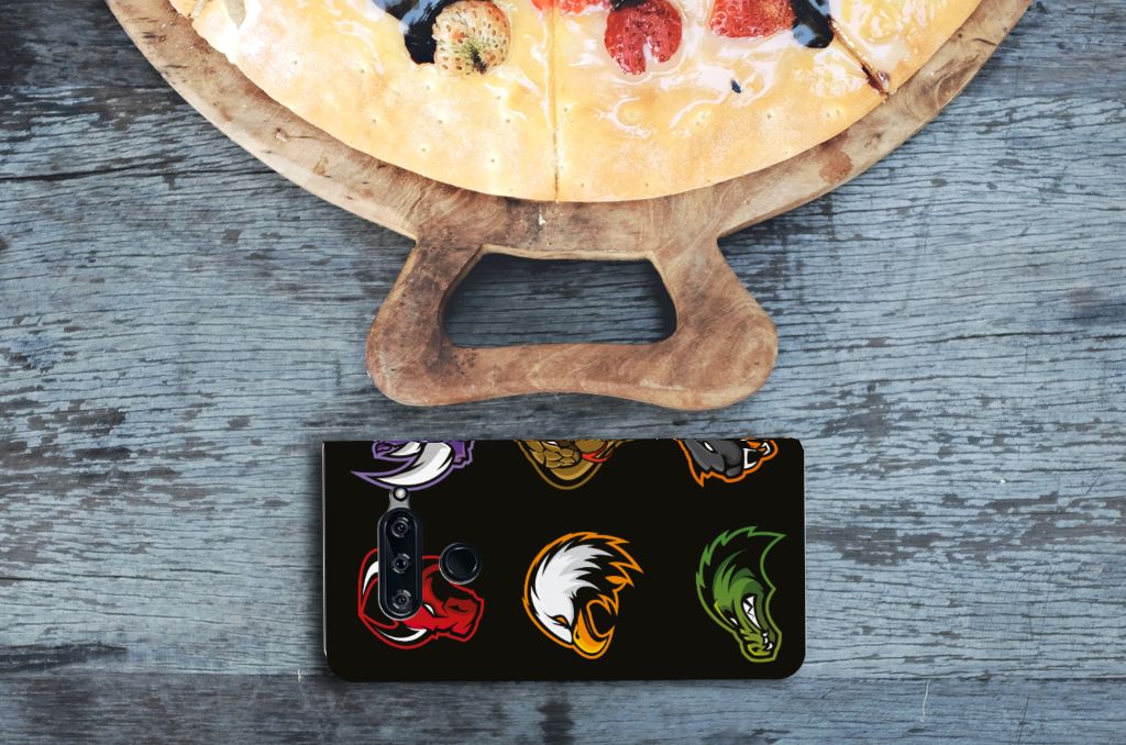 LG V40 Thinq Magnet Case Cartoon