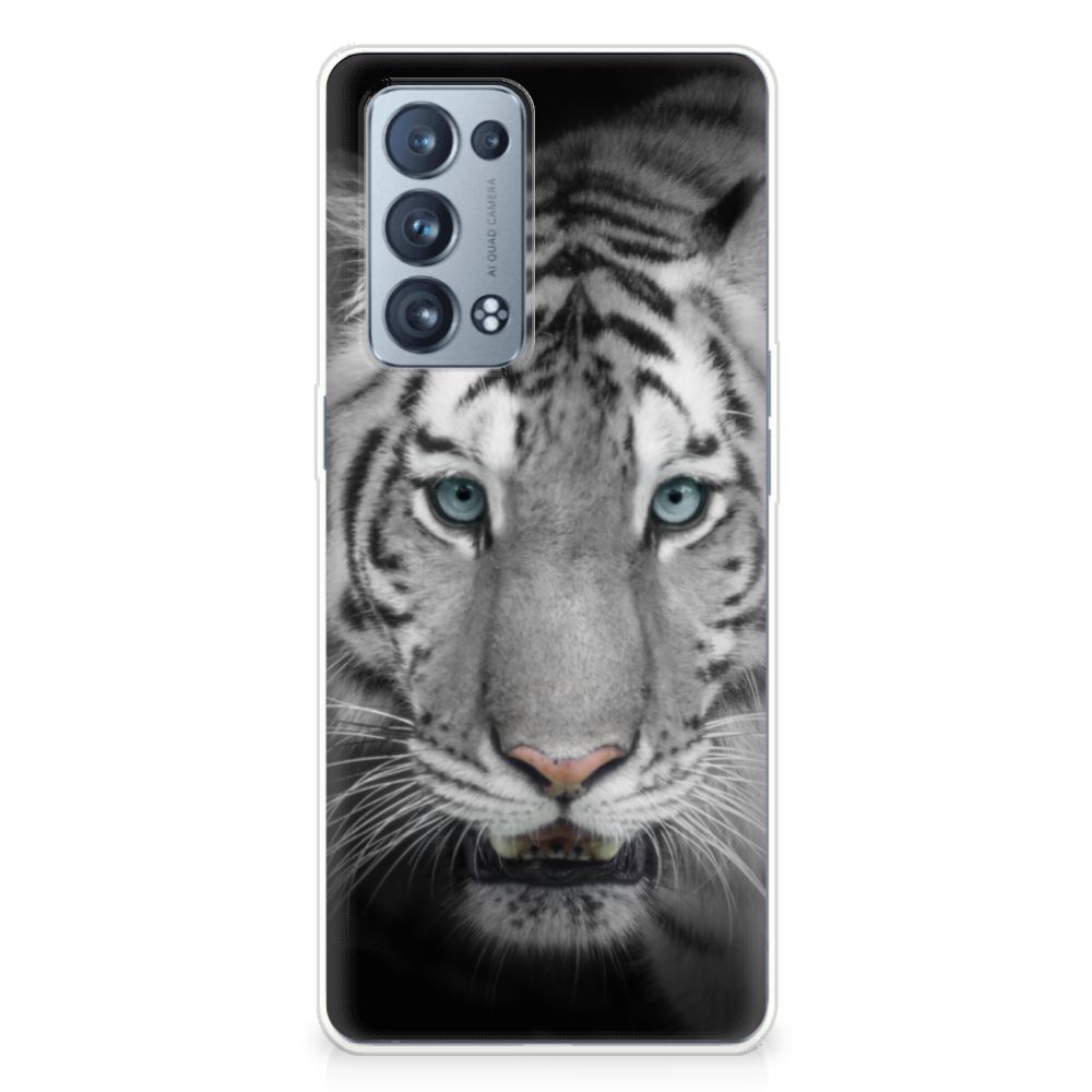 OPPO Reno 6 Pro Plus 5G TPU Hoesje Tijger