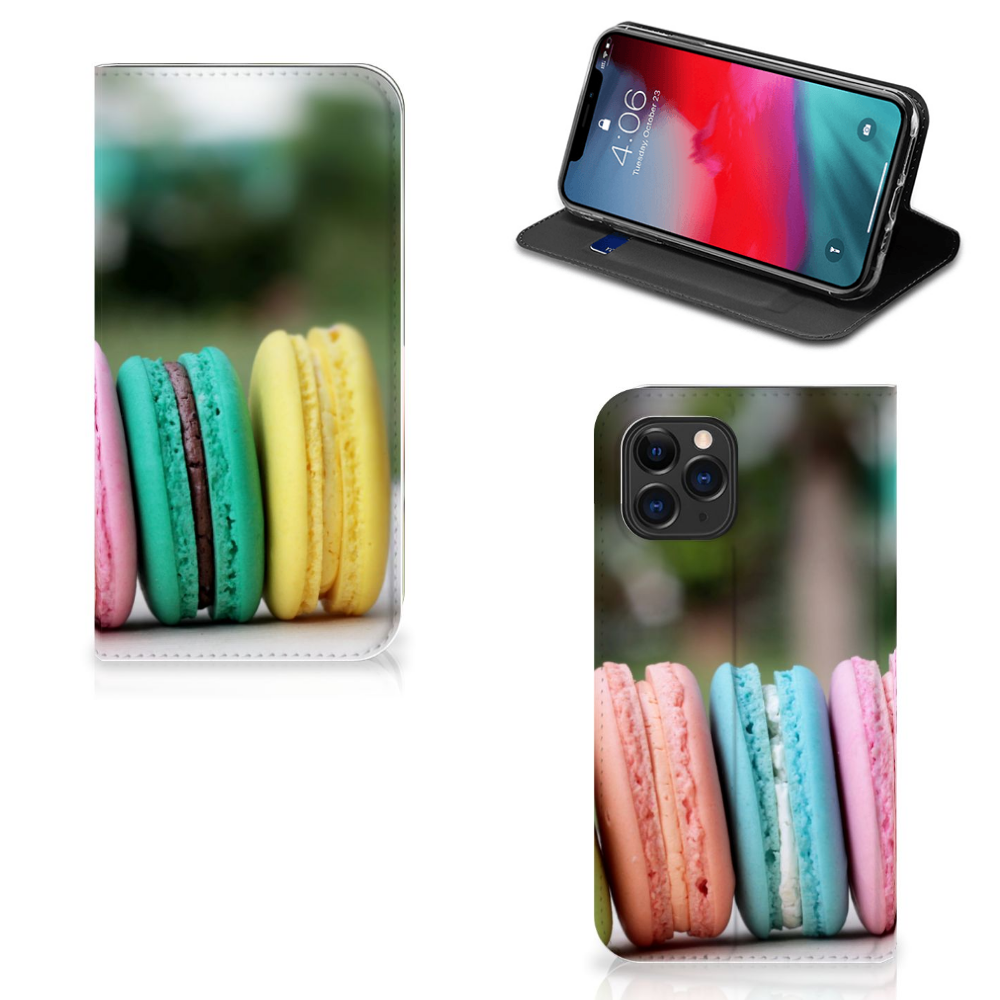 Apple iPhone 11 Pro Flip Style Cover Macarons