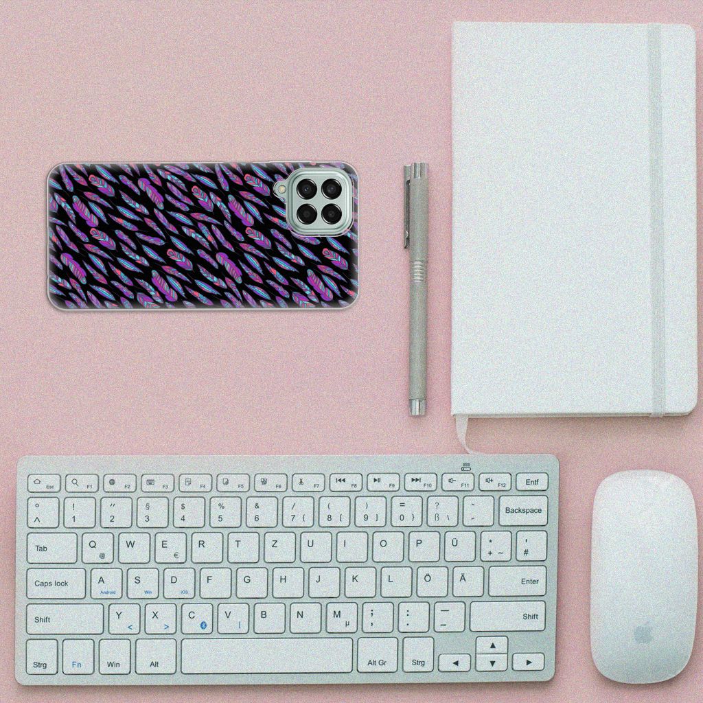 Samsung Galaxy M33 TPU bumper Feathers Color B2C Telecom