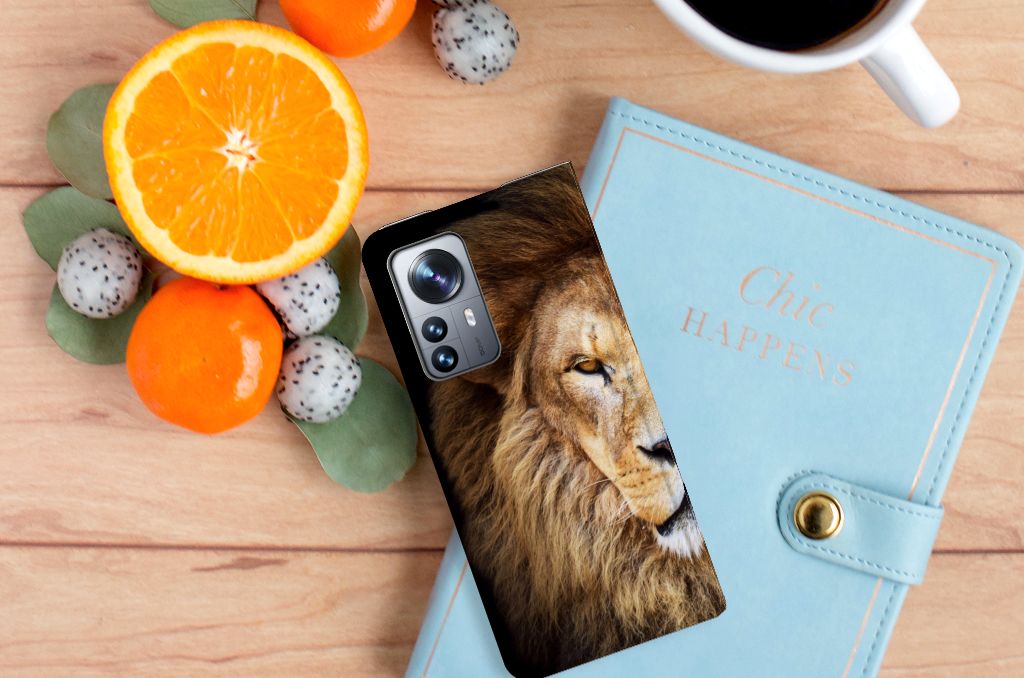 Xiaomi 12 Pro Hoesje maken Leeuw - B2C Telecom