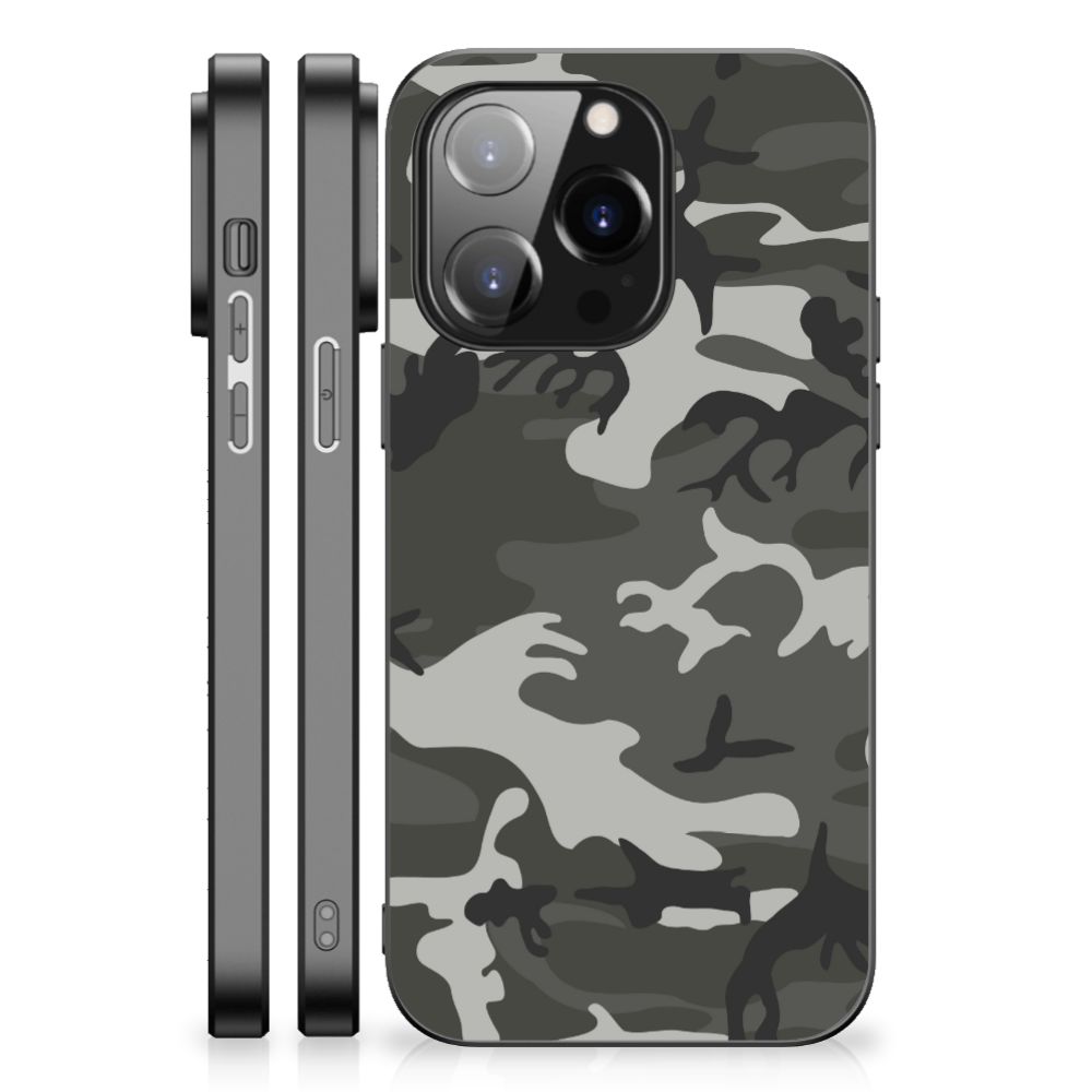 iPhone 14 Pro Back Case Army Light