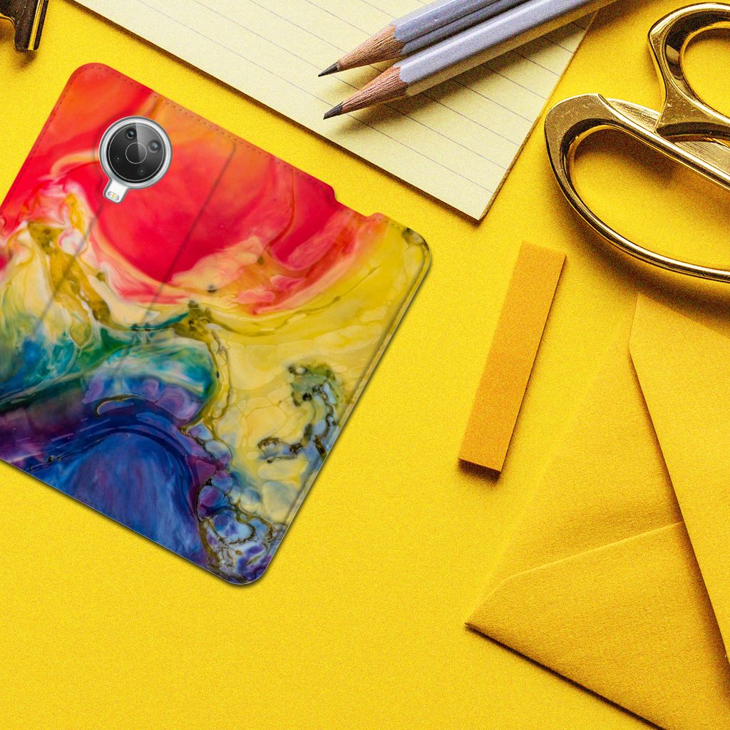 Bookcase Nokia G10 | G20 Watercolor Dark - B2C Telecom