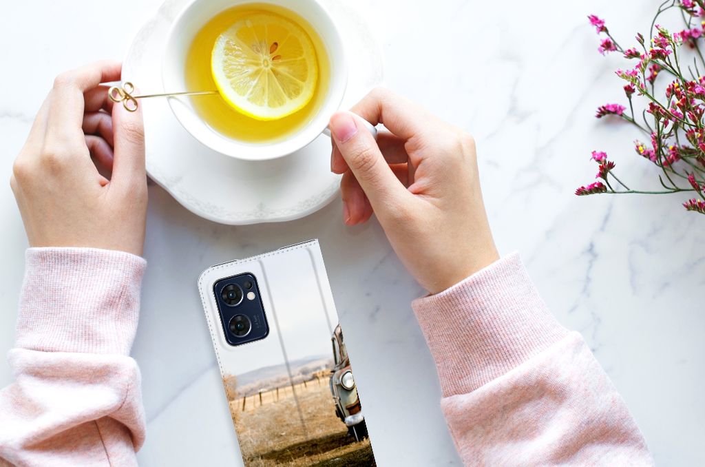 OPPO Find X5 Lite | Reno7 5G Stand Case Vintage Auto - B2C Telecom