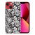 Apple iPhone 13 TPU Case Black Flowers B2C Telecom