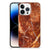iPhone 14 Pro Max TPU Siliconen Hoesje Marmer Bruin B2C Telecom