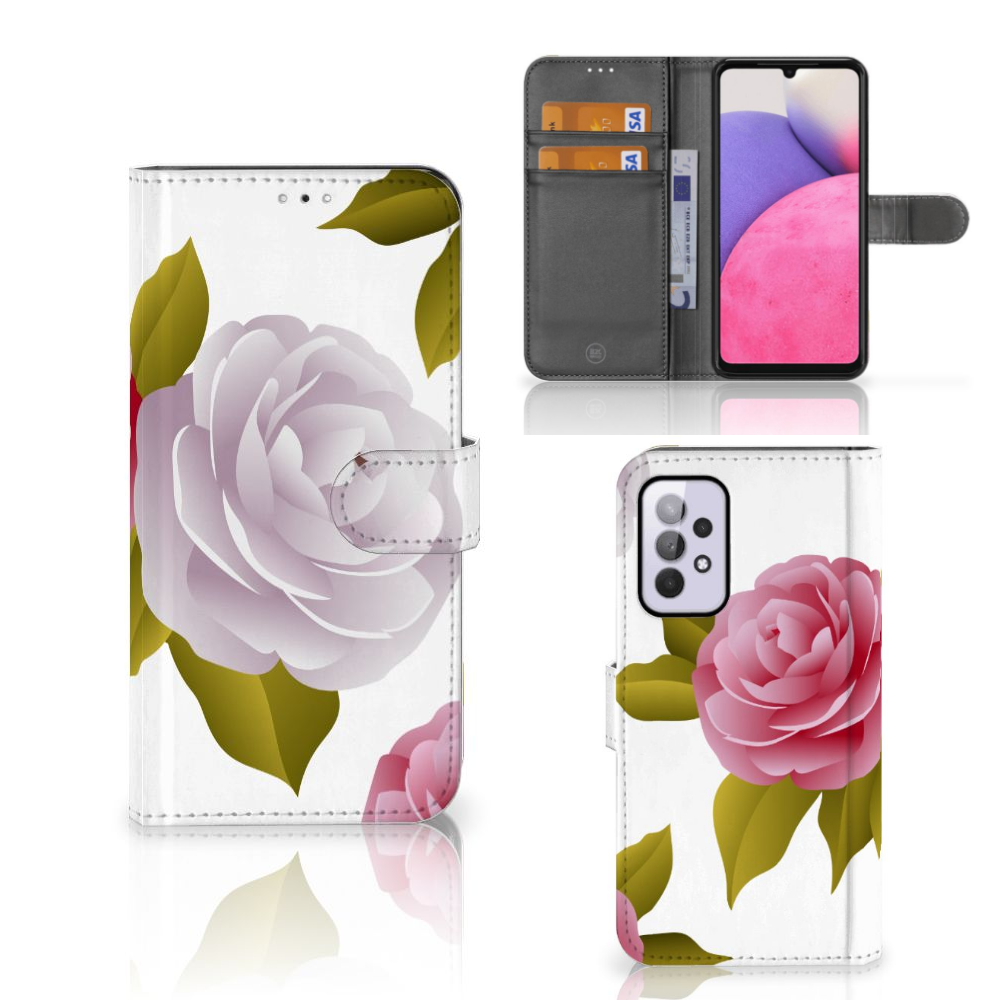 Samsung Galaxy A33 5G Hoesje Roses