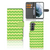 Samsung Galaxy S21 FE Telefoon Hoesje Waves Green