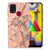 Samsung Galaxy M31 TPU Siliconen Hoesje Marmer Oranje B2C Telecom
