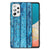 Samsung Galaxy A53 Houten Print Telefoonhoesje Wood Blue