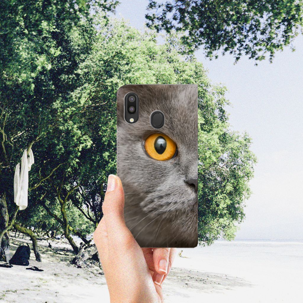 Hoesje maken Samsung Galaxy M20 Britse Korthaar