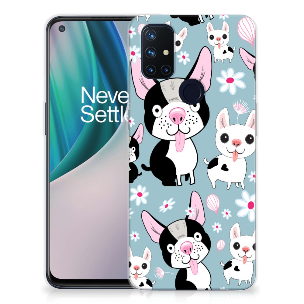 OnePlus Nord N10 5G TPU Hoesje Hondjes