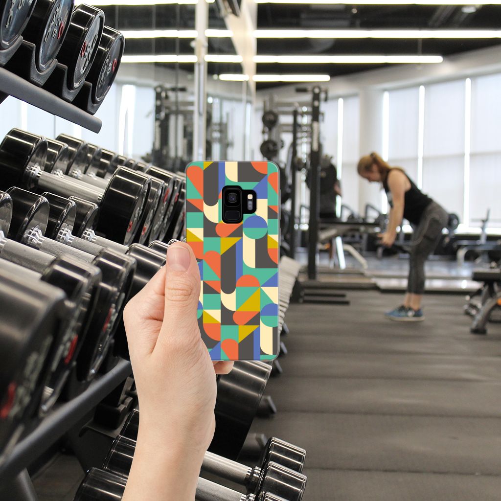 Samsung Galaxy S9 TPU bumper Funky Retro